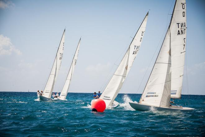 Fleet in action - Antigua Dragon Yacht Club Challenge &copy;  Shirley Falcone